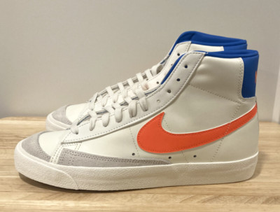Nike Blazer Mid '77 WMNS 'Sail Total Orange' DQ4692-100 Size 10.5W/9M Brand New-image