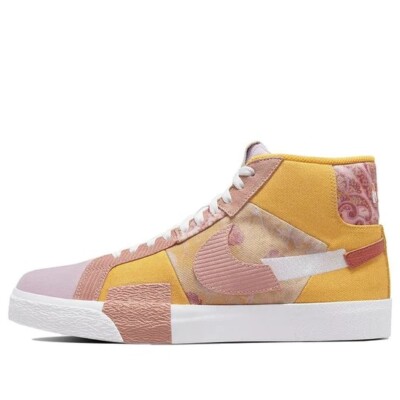 Nike Zoom Blazer Mid Premium SB Paisley Pack Sanded Gold Sz 4 / 5.5 Women DM0859-image