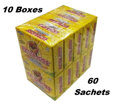 EXTRA JOSS Active Flavoured Sugar Free Fast Energy Drink 10 Box Fitness Refresh-image