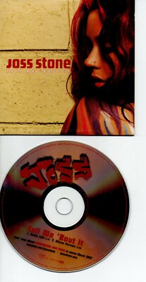 JOSS STONES RARE EU PROMO CDS IN CARD PS TELL ME BOUT IT-image