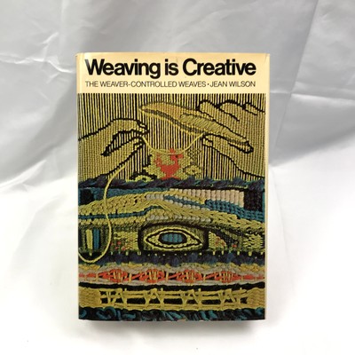 Weaving Is Creative: The Weaver-Controlled Weaves Hardcover by Jean Wilson 1972 -image