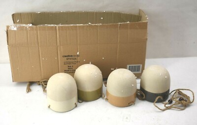 Lot Of 4 Creative Co-Op 4-1/2