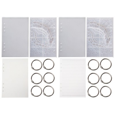 for Creative Notebook Cover Silicone Mold for DIY Handmade Fantastic Book Co-image