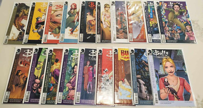 Lot of 19 Buffy The Vampire Slayer Season 8 Comic Jeanty Variant Cvr Joss Whedon-image