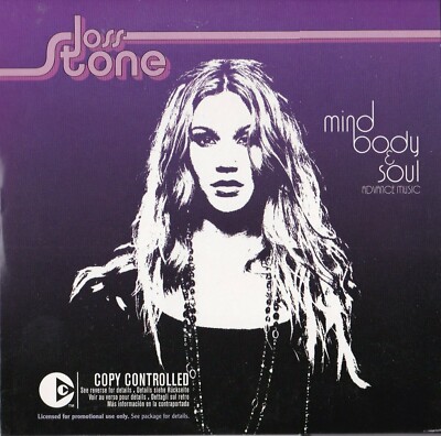 Joss Stone PROMOTIONAL COPY / Mind Body Sould / CD-image