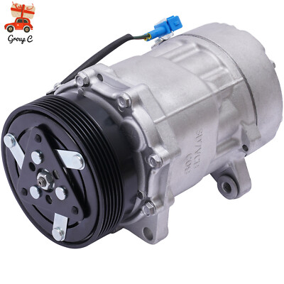 !A/C Compressor SD7V16 for Volkswagen Beetle Jetta Golf 1998-2001 1.8L 1.9L 2.0L-image