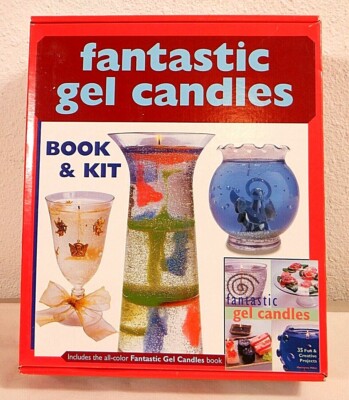Fantastic Gel Candles Book and Kit - 35 Creative Projects  Sterling Publsh 2002-image