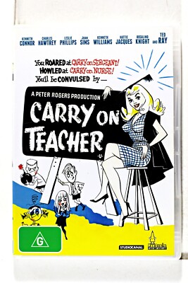 Carry On Teacher (DVD, 1959) Black And White Comedy-image