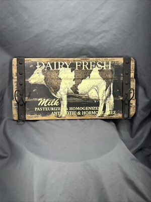 Dairy Fresh Milk Pasteurized Homogenized Antibiotic And Hormone Free Sign-image