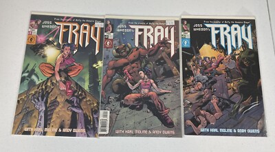 Dark Horse Comics Fray #1-3 Moline Art Joss Whedon 1st app Fray Buffy Vampire NM-image