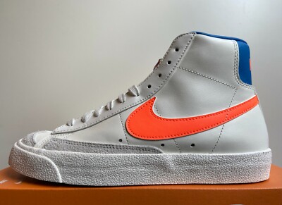 Nike Blazer Mid '77 Sail Total Orange DQ4692-100 Women's Size 9 NoLid-image