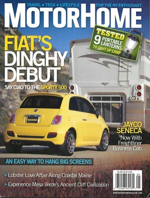 Motor Home Magazine Fiat 500 Jayco Seneca Portable Lanterns Maine Mesa Verde-image