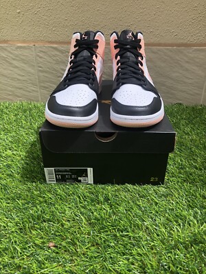 Air Jordan 1 Mid Arctic Orange Sz11 100% Authentic DS-image