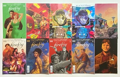 FIREFLY # 1 2 3 10 15 27 VARIANT BOOM BIG 10 Comic Book LOT JOSS WHEDON J4,709-image