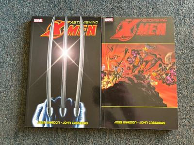 Astonishing X-Men by Whedon & Cassaday Ultimate Collection Vol 1-2 TPB Lot OOP-image
