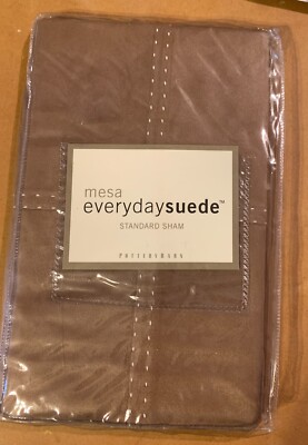 Mesa Pottery Barn EverydaySuede 100% Polyester Machine Wash Standard Pillow Sham-image