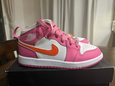 JORDAN 1 MID (PS) PRE SCHOOL US SIZE - 1 Y STYLE # DX3238-681-image
