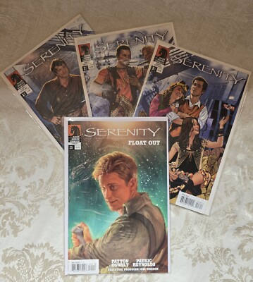 Serenity Better Days # 1-3 Complete Set 2008 AND Float Out One- Shot VF +-image