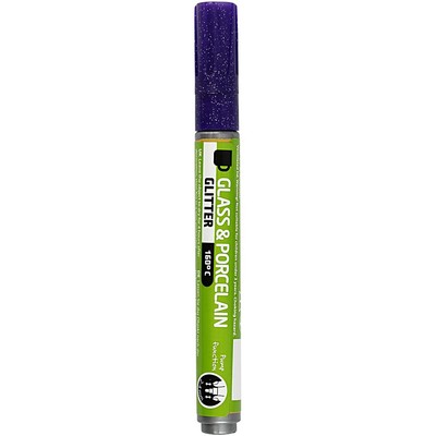 Creativ Company Glass & Porcelain Markers, Violet, One Size-image