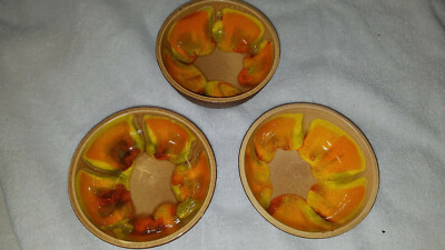 Lot of 3 MCM - USA 613-A Orange Drip three 613-B 5 1/2