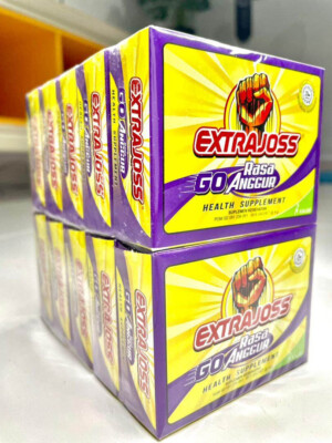 EXTRA JOSS - 10 Boxes (60 SACHETS) GRAPE FLAVOUR  FREE FAST SHIPPING EXP 2026-image