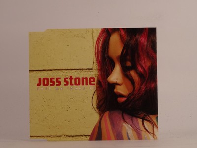 JOSS STONE TELL ME 'BOUT IT' (K23) 2 Track CD Single with Picture Sleeve RELENTL-image
