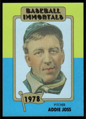 1980-87 SSPC HOF #164a Addie Joss-image