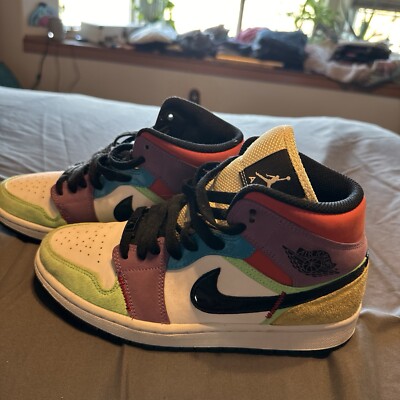 Size 8 - Air Jordan 1 SE Mid Lightbulb W-image