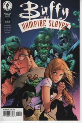 Buffy the Vampire Slayer #11 art cover comic book TV show series Joss Whedon-image