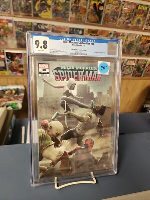 Miles Morales: Spider-Man #38. Cgc 9.8. Comic Kingdom Creative Edition-image