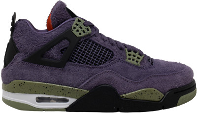 Size 6.5 - Jordan 4 Retro Mid Canyon Purple W Exclusive -image