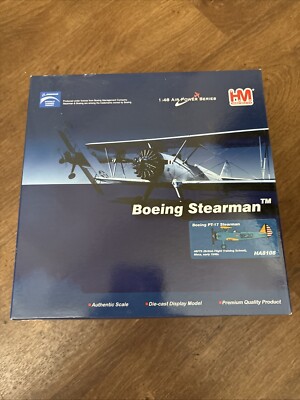 Hobby Master 1:48 Boeing Stearman PT-17 48FTS British Flight Training Sch. Mesa-image