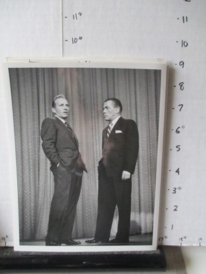 CBS TV show photo 1950s TOAST OF TOWN Ed Sullivan BING CROSBY-image
