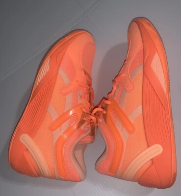 Puma Trc Blaze Court Basketball  Mens Orange Sneakers Athletic Shoes Size 10-image