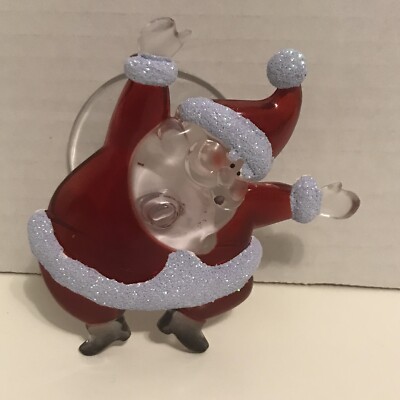 Santa Claus Christmas Holiday LED Window Bling Suction Light ~ New Creative Co-image