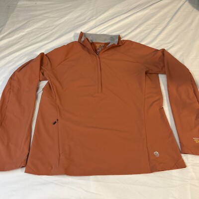 Mountain Hardwear Jacket Womens Large L  Half Zip Pullover Windbreaker COAT-image
