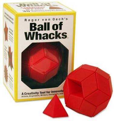Creative Whack Company Roger von Oechs Ball of Whacks, Red - Toy - VERY GOOD-image