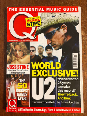 Q Magazine # 220 UK November 2004 - U2, Bono, Joss Stone, 50 Biggest Bands Ever-image