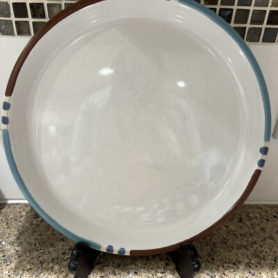 VTG Dansk Mesa White Sand Dinner Plate 10.5” Mission Navajo Aztec Southwestern-image