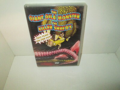 GIANT GILA MONSTER / KILLER SHREWS 1959 Creature Feature Horror dvd JAMES BEST-image