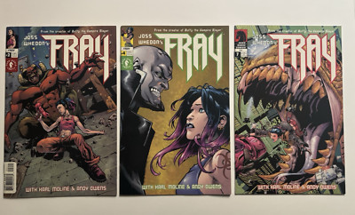 Joss Whedon's Fray, set of issues #2 #4 #7 (Buffyverse, Dark Horse Comics, 2001)-image
