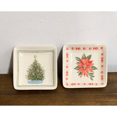 Chad Barrett x Creative Co-Op Christmas Tree and Poinsettia - 4