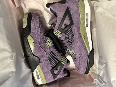 Size 8.5 - Jordan 4 Retro Mid Canyon Purple W-image