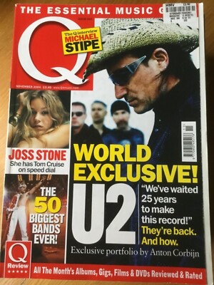 Q MAGAZINE #220 JOSS STONE U2 NOVEMBER 2004-image