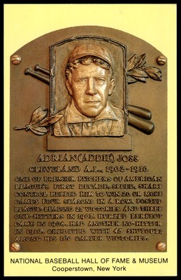 1965 National Hall of Fame Cooperstown Plaque Postcards Adrian Joss-image