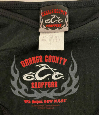 NEW Orange County Chopper Old School New Rules Underwear Biker Panties MED & LGE-image
