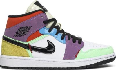 Size 12 - Jordan 1 Mid SE Multi-Color 2020-image