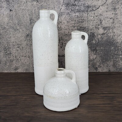 Sullivans Set of 3 Ceramic Jug Vases 10