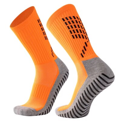1-4 Pairs Sport Anti-Slip Grip Soccer Football Basketball Men Socks Premium-image