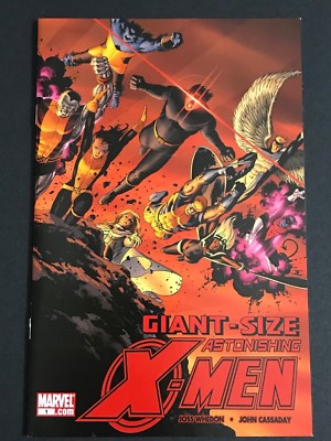 Astonishing X-Men Giant Size 1A John Cassaday Wraparound Cover Joss Whedon VF/NM-image